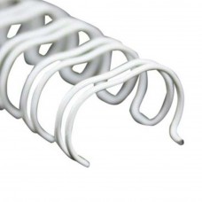 M-Bind Double Wire Bind 3:1 A4 - 9/16"(14.3mm) X 34 Loops, 100pcs/box, White